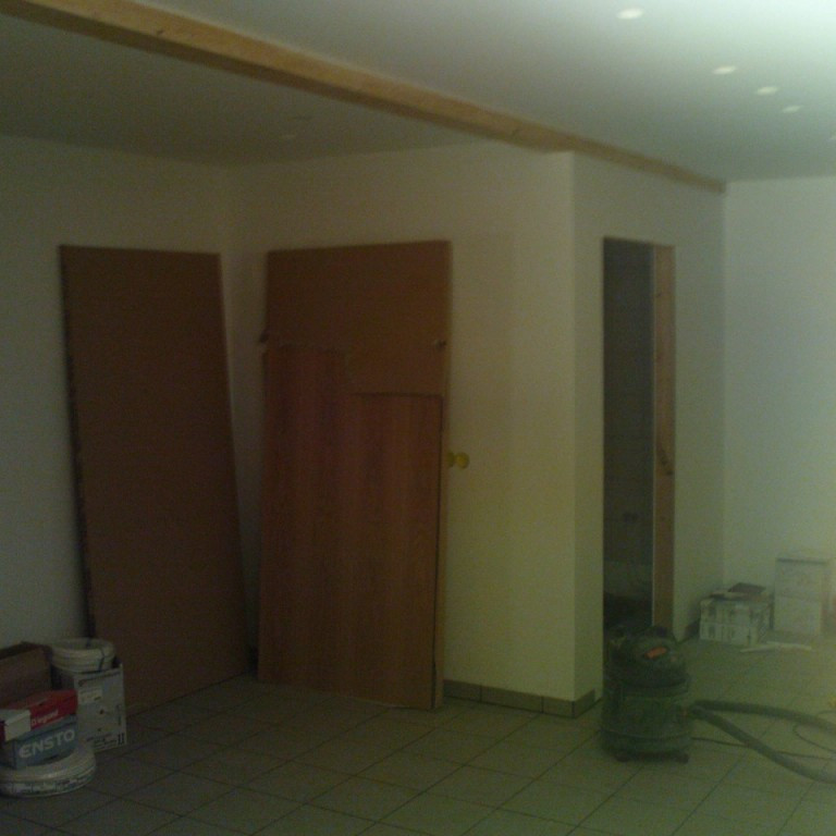 Í skrifstofurými, sér í salerni