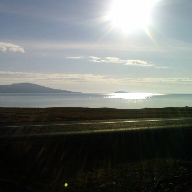 Gríðarlega fallegt þarna og gaman að keyra um