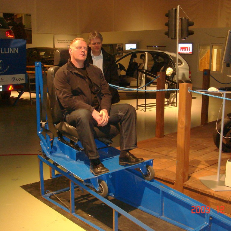 Sambærilegt og að vera á 30 km/klst