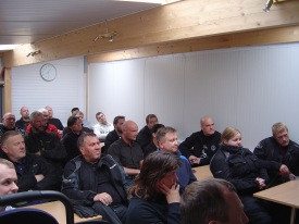 33 aðilar voru mættir á námskeiðið