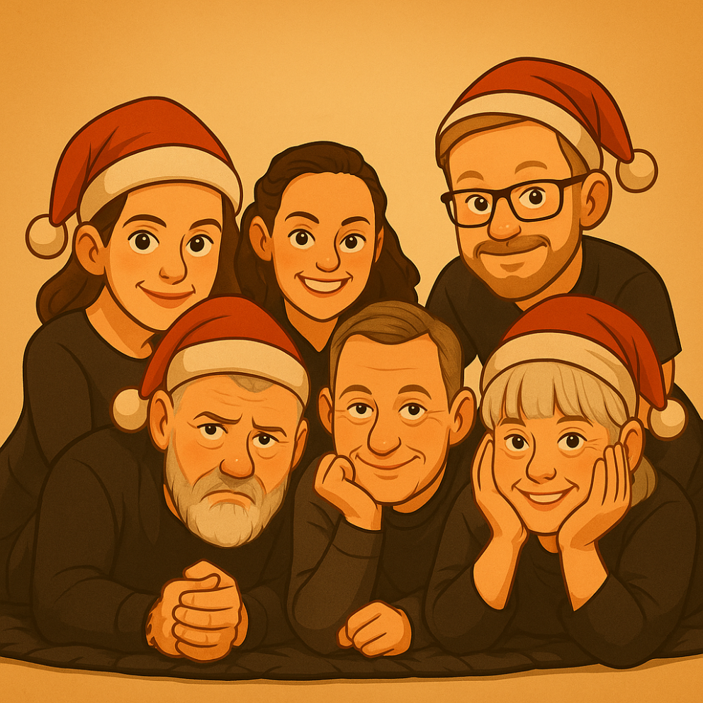 Jac with his everyday Christmas smile <3