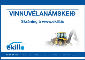 Vinnuvélanámskeið 25.maí - 3.júní