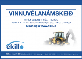 Vinnuvélanámskeið