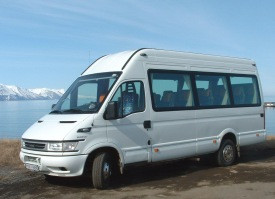 Bifreið til kennslu fyrir C1 og D1 réttindi