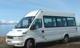 Bifreið til kennslu fyrir C1 og D1 réttindi